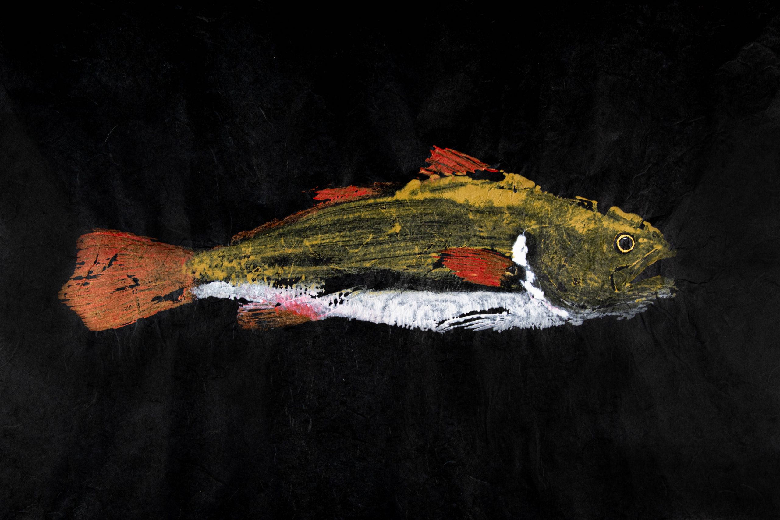 Gyotaku Redfish