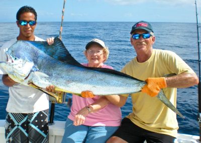 catching a dorado in costa rica with captain warren sellers